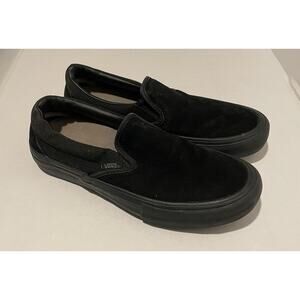 VANS Classic Slip On Black / Black Ultracush Womens 7.5 Mens 6.5